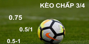 Hướng dẫn đọc kèo chấp 3/4