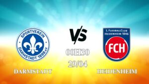 Nhận định trận Darmstadt vs Heidenheim lúc 00h30 ngày 29/4