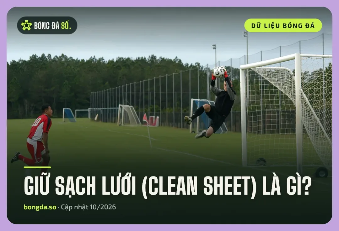 Giữ sạch lưới (clean sheet) là gì? Đọc chỉ số phòng ngự đúng cách 3 Giữ sạch lưới là gì: thủ môn bay người cản phá cú sút